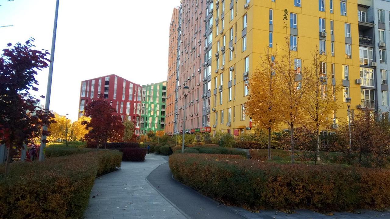 Georgeous Bright Studio In A Bright Residential Complex Comfort Town Кт-08 Kiev Esterno foto