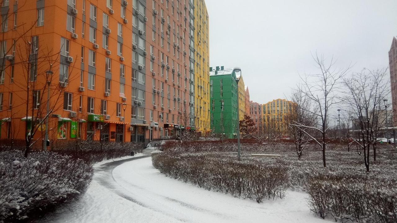 Georgeous Bright Studio In A Bright Residential Complex Comfort Town Кт-08 Kiev Esterno foto