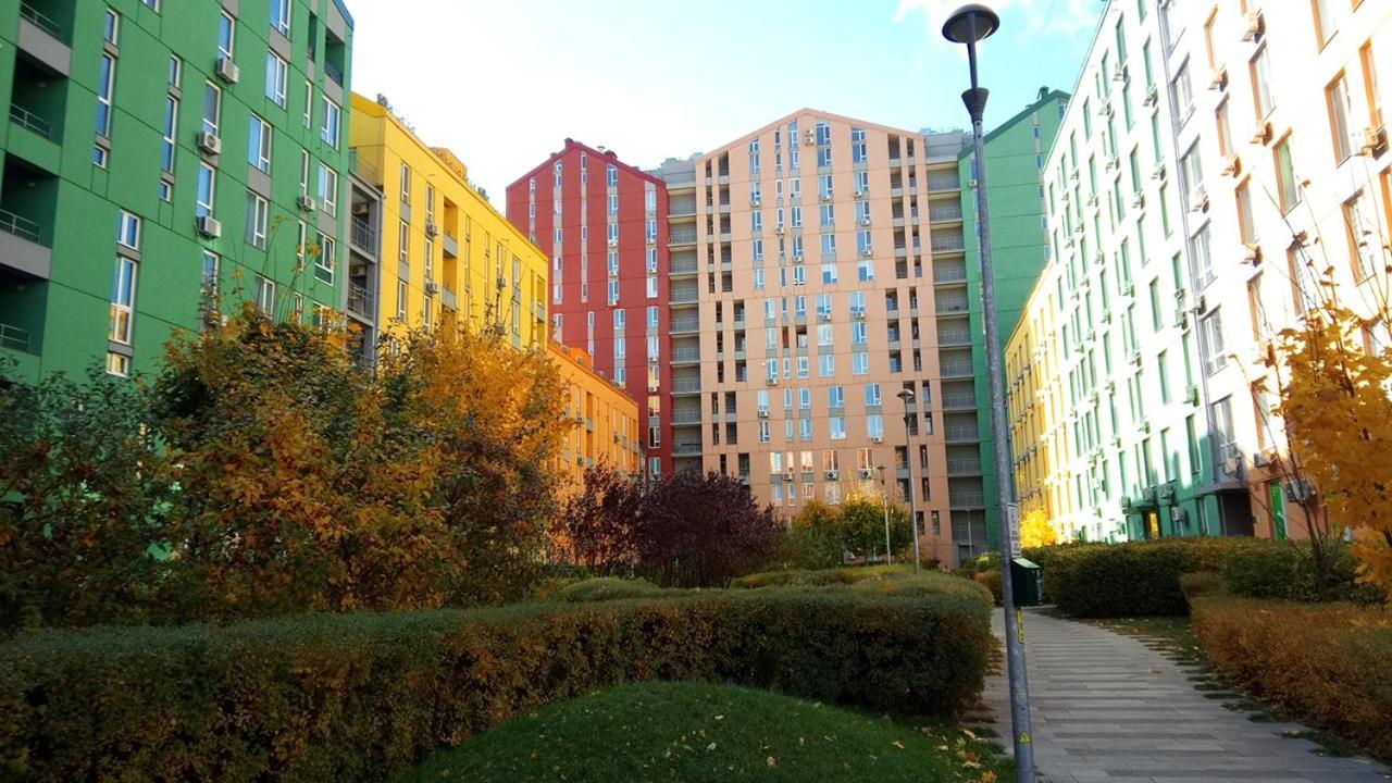Georgeous Bright Studio In A Bright Residential Complex Comfort Town Кт-08 Kiev Esterno foto