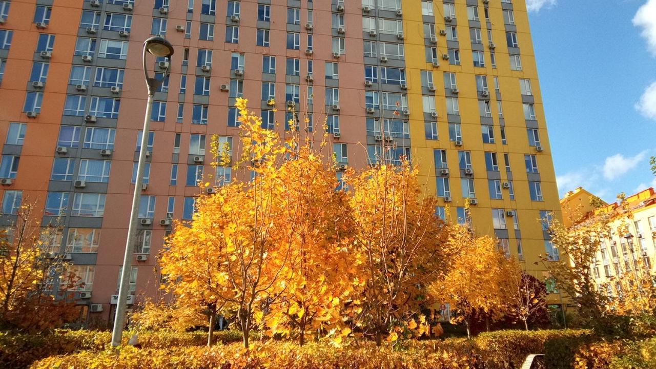 Georgeous Bright Studio In A Bright Residential Complex Comfort Town Кт-08 Kiev Esterno foto